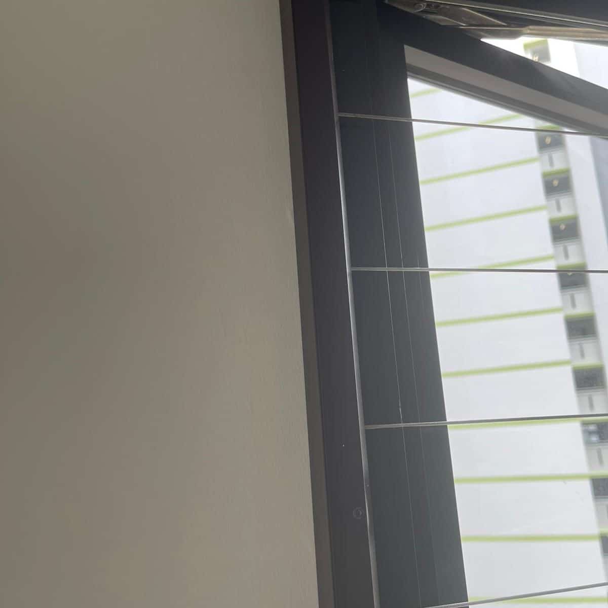 Invisible Grilles Installation For 4 Bedroom HDB